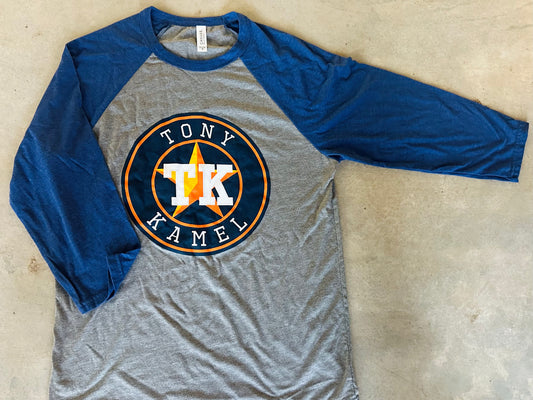 Houston Logo Raglan