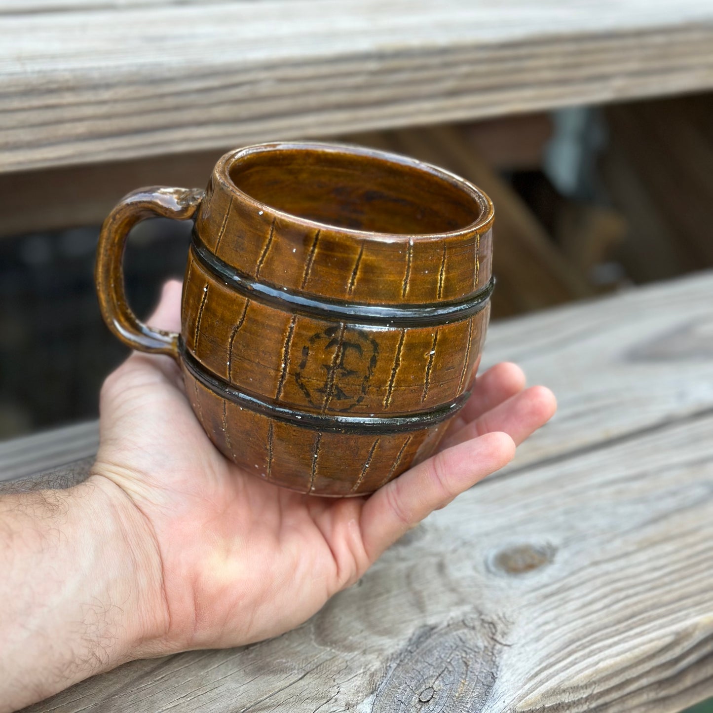 Custom Handmade Coffee Cup