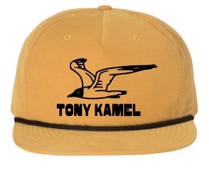 Yellow and Black Rope Hat - Seagull